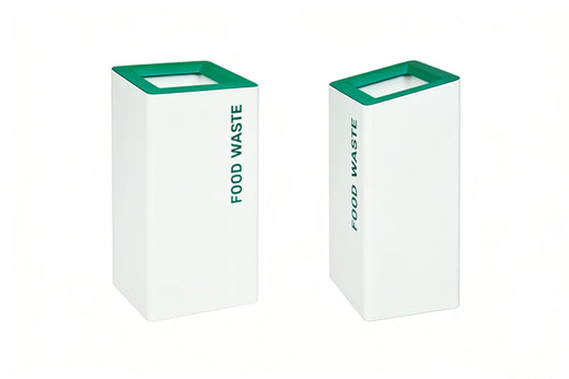Modern Metal Office Recycling Bins  - 60 Litre