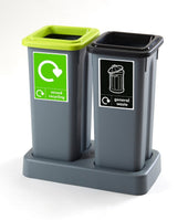 Mini Double Recycling Station - 2 x 20 Litre