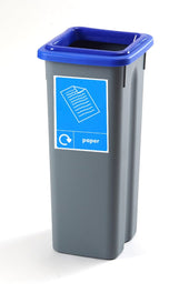 Freestanding Colour Coded Recycling Bin - 3 Sizes