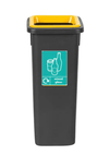 Black Freestanding Recycling Bin - Available in 3 Sizes