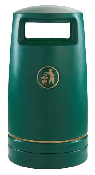 Hooded Outdoor Waste Container 100 Litres