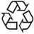 Contains recycled plastic