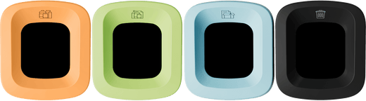 Mini Recycling Bin with Sticker Sheet - 50 Litre