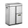 Mirage Stacked Sensor 3 Compartment Recycling Bin - 60 Litre