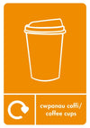 A5 Bilingual Recycling Stickers - 25 Waste Streams Available