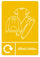 A5 Bilingual Clothes Recycling Sticker