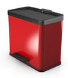 Hailo 2 Compartment 26 Litre Pedal Bin