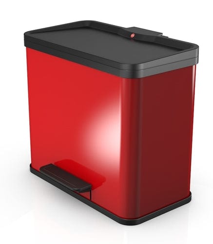 Hailo 2 Compartment 26 Litre Pedal Bin