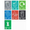 Large 90 Litre Open Top Recycling Bin