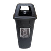 Large 90 Litre Open Top Recycling Bin