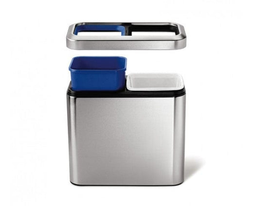 Simplehuman Slim Open Top Executive Recycling Bin 20L