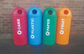 Slimline Classic Recycling Bin - 52 Litre