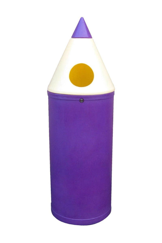 52 Litre Fun Pencil Recycling Bin