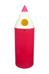 52 Litre Fun Pencil Recycling Bin