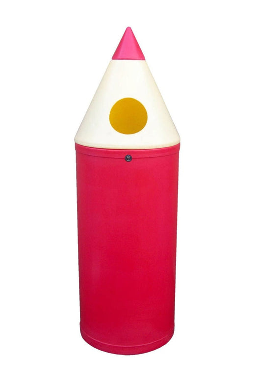52 Litre Fun Pencil Recycling Bin