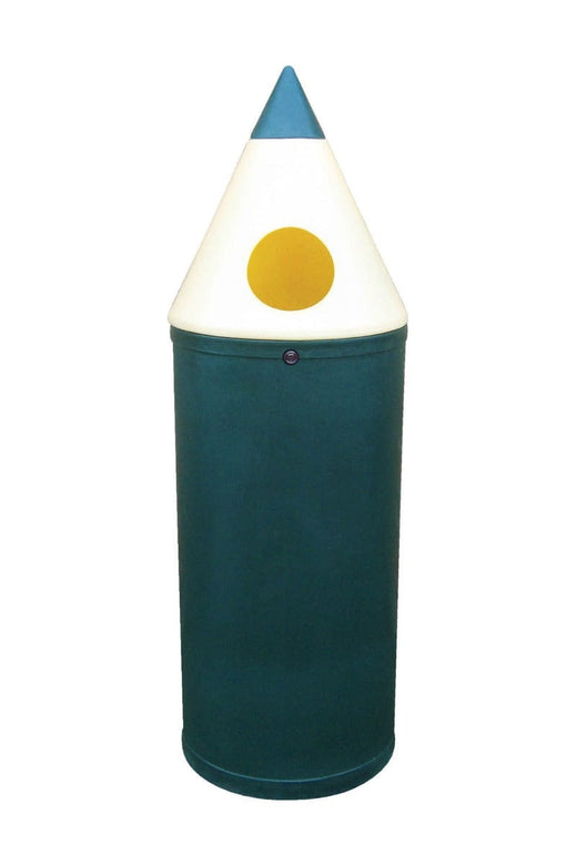 52 Litre Fun Pencil Recycling Bin