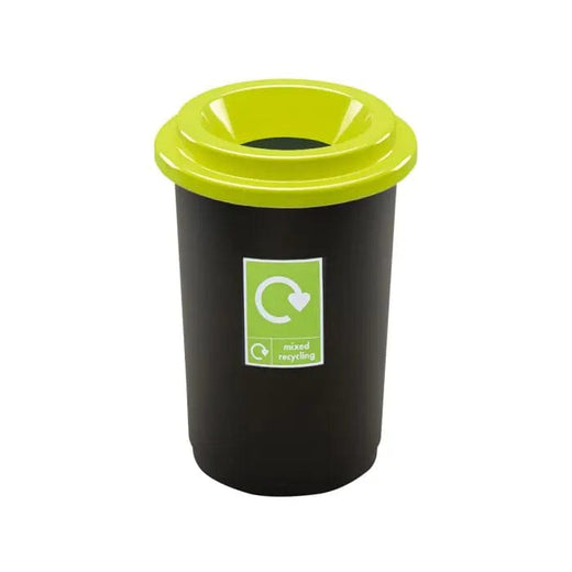 Round Open Top Recycling Bin - 50 Litre