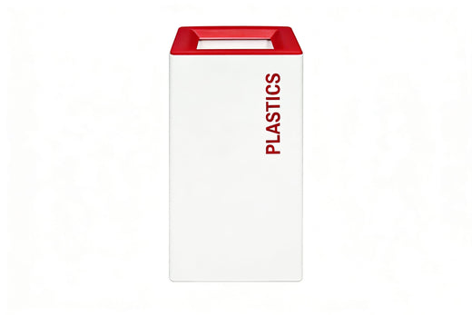 Modern Metal Office Recycling Bins  - 60 Litre