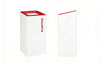 Modern Metal Office Recycling Bins  - 60 Litre