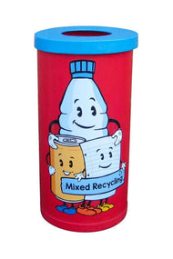 Popular Character Recycling Bins - 70 Litre