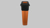 Slim Metal Look Plastic Recycling Bin (55 or 70 Litres)
