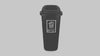Large 90 Litre Open Top Recycling Bin