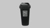Large 90 Litre Push Flap Recycling Bin - 90 Litre
