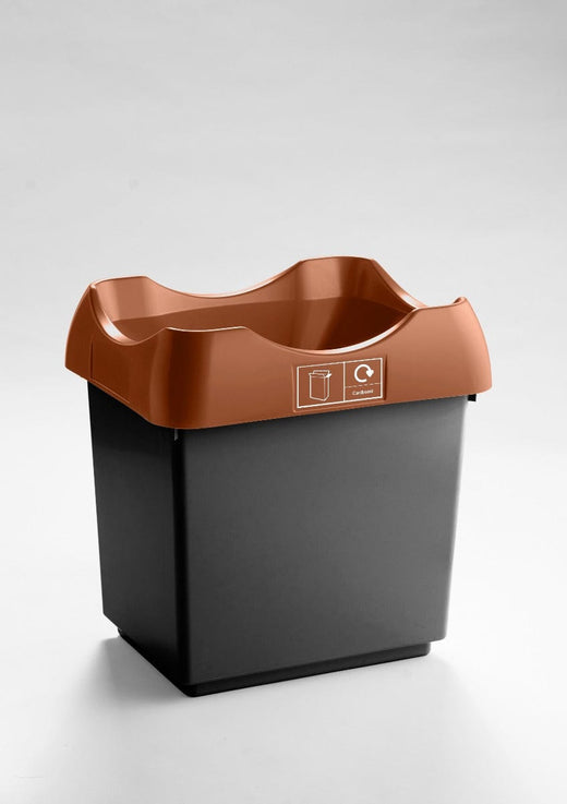 30 Litre Recycling Bin with Colour Coded Lids