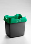 30 Litre Recycling Bin with Colour Coded Lids