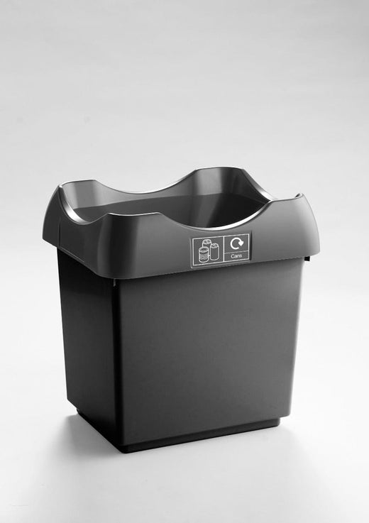 30 Litre Recycling Bin with Colour Coded Lids