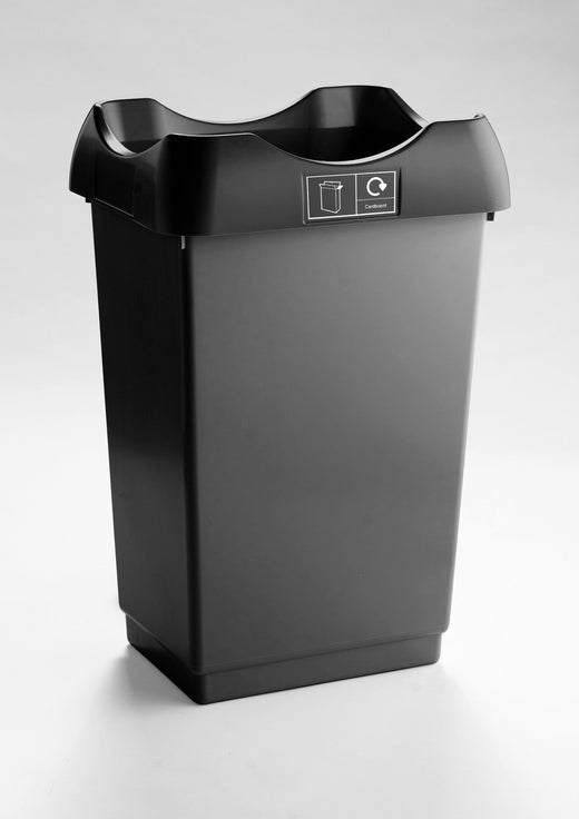 50 Litre Recycling Bin with Colour Coded Lids