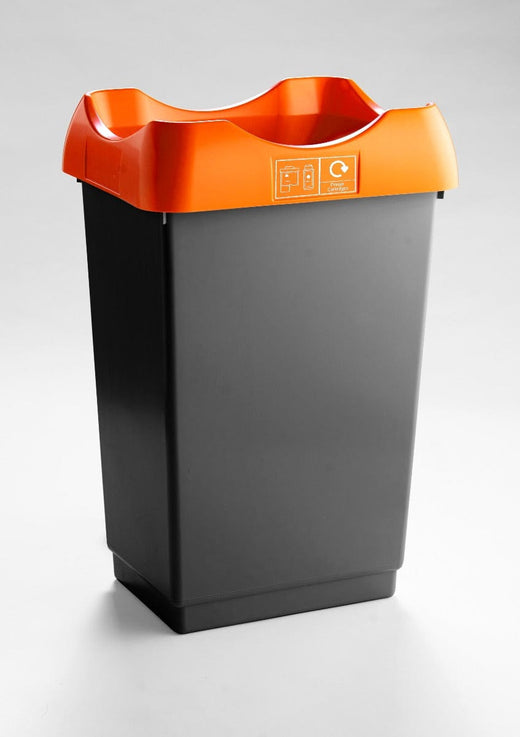 50 Litre Recycling Bin with Colour Coded Lids