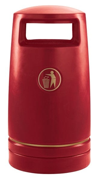 Hooded Outdoor Waste Container 100 Litres