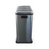 Push Lid Triple Recycling Station - 3 x 15L