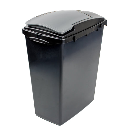 40 Litre Slimline Recycling Bin with Sticker