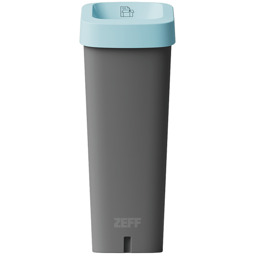 Mini Recycling Bin with Pastel Lids- 50 Litre