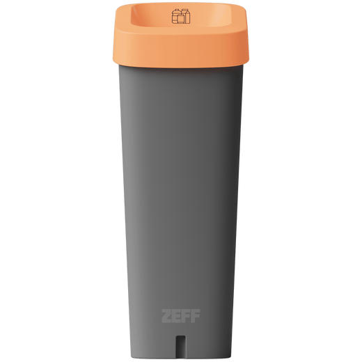 Mini Recycling Bin with Pastel Lids- 50 Litre