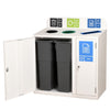 Zeus 3 Bay Recycling Station 240 Litre (80 Litres per Bay)