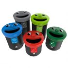 Smiley Face Recycling Bin - 3 Sizes
